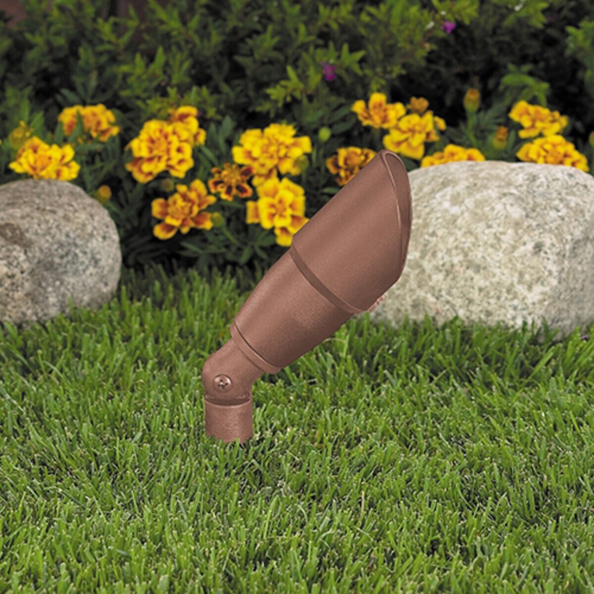 Vista GR-2216 Up Light Aluminum Housing Special Bronze No Lamp