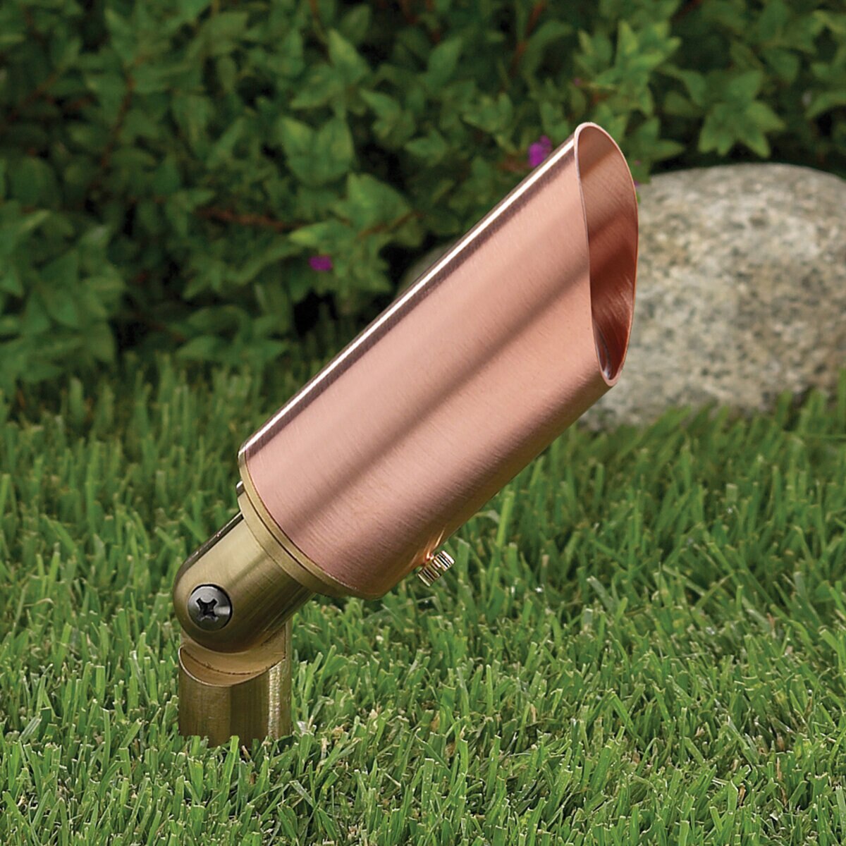 Vista GR-2116-CSN-4.5-W-36 GR-2116 Up Light Copper Housing Copper 4.5W 2950K 36 Deg. LED