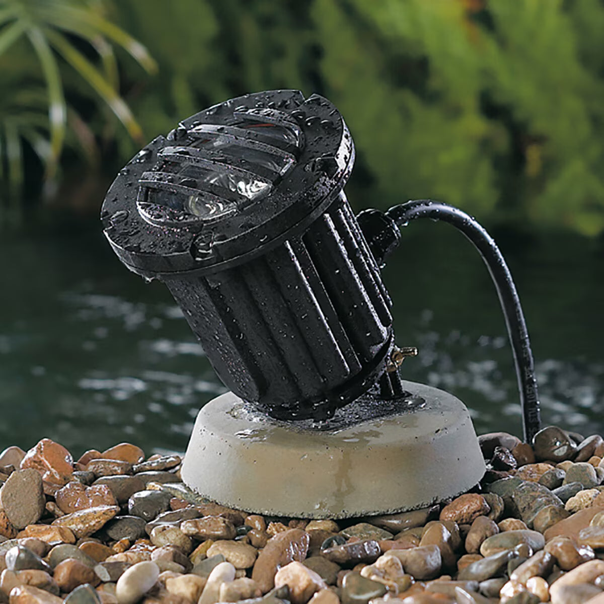 Vista Underwater Light Injection Molded Ryton Housing Black 4.5W 2950K LED