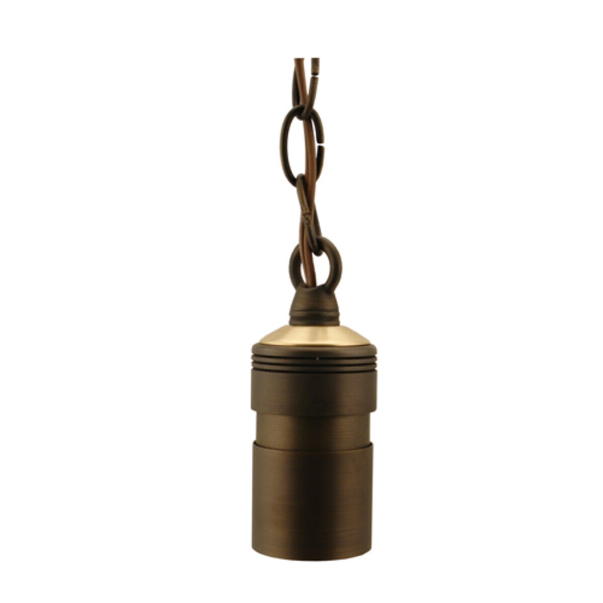 Unique COMH-NL Comet HG Hanging Light Brass Housing Weathered Brass No Lamp