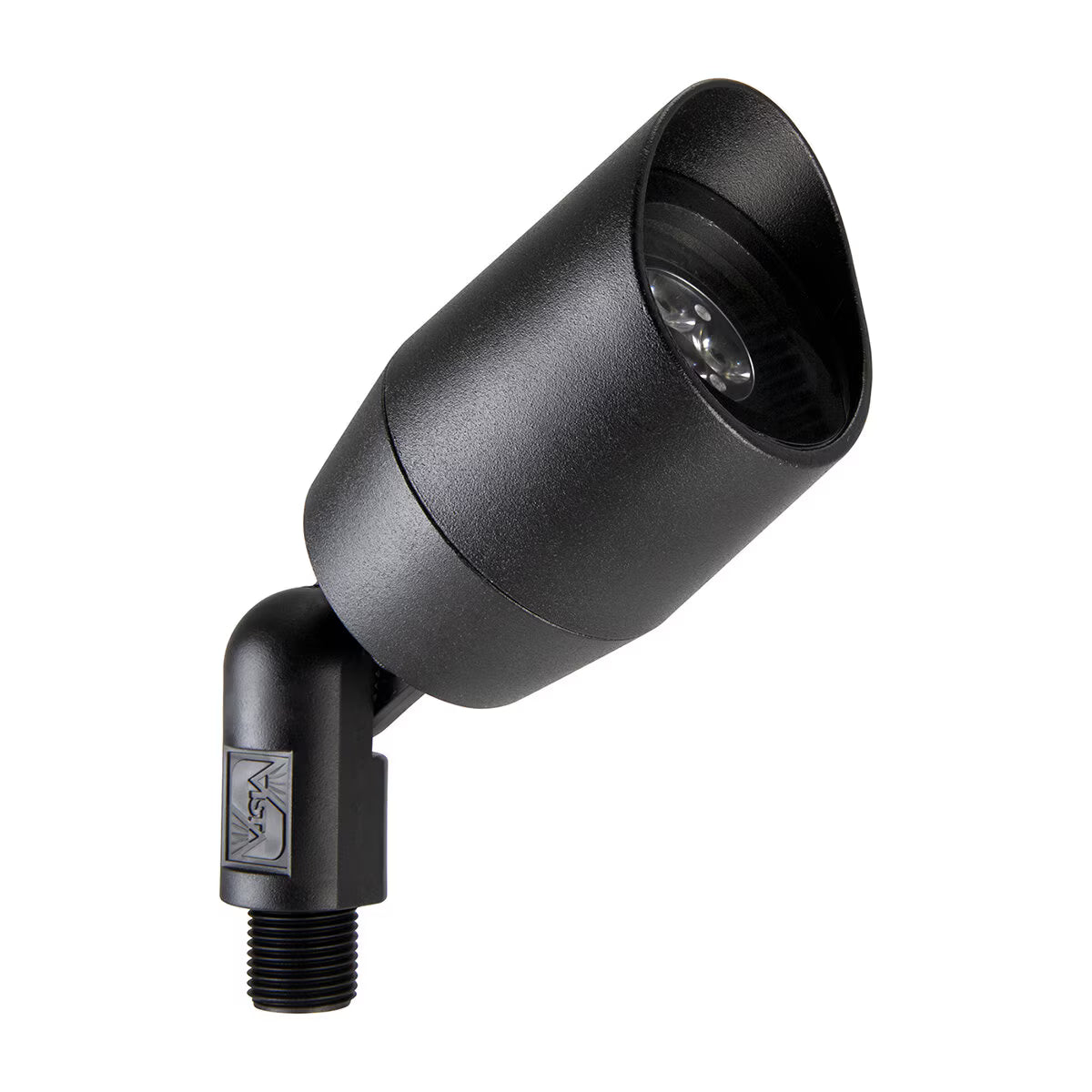 Vista Up Light Ground Mount Black 4.5W Warm 36 Degree Frosted LED
