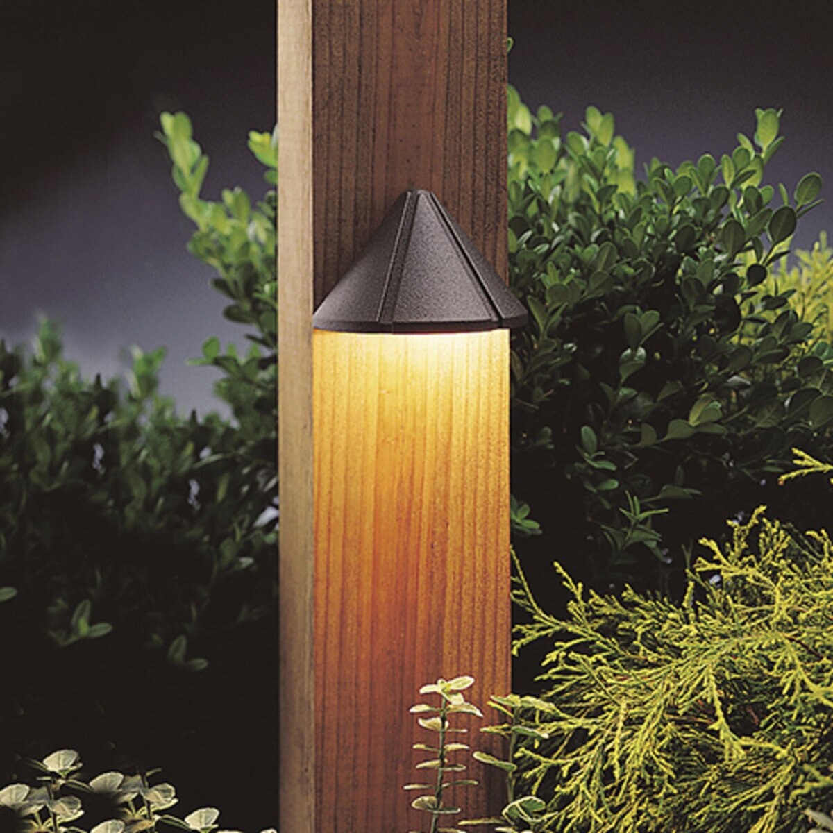 Kichler -15065AZT-15065 Mini Deck Light Aluminum Housing Architectural Bronze Halogen 6.5W