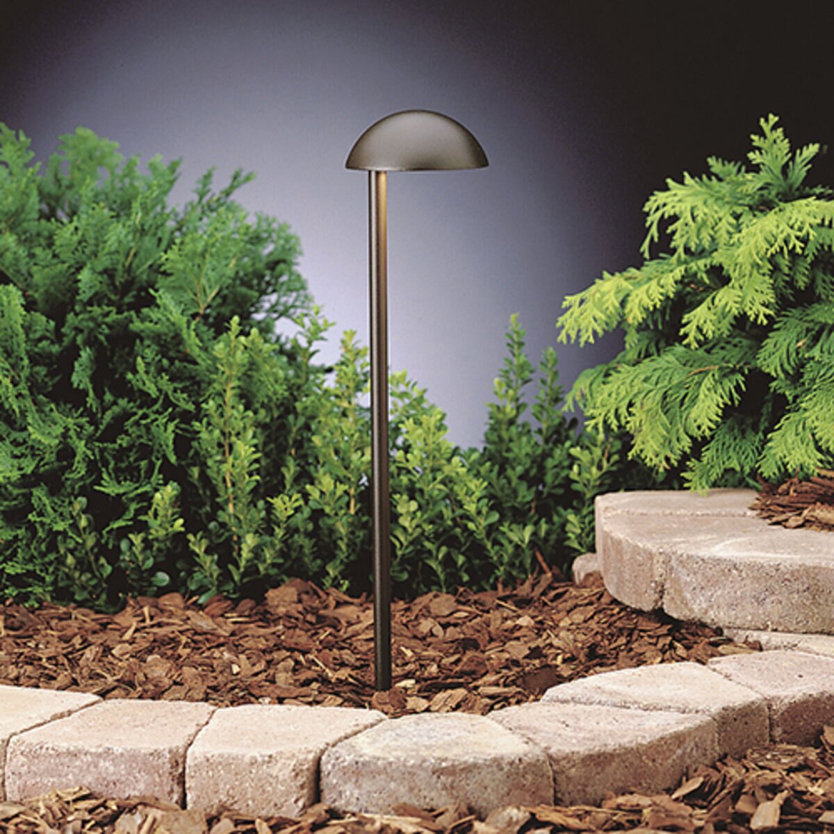 Kichler-15423AZT- 15423 Path Light Aluminum Architectural Bronze Finish