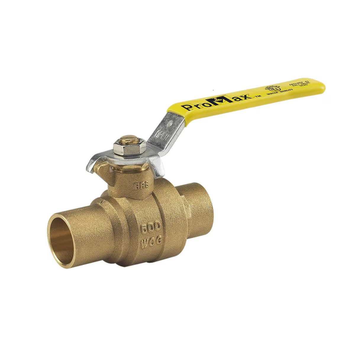 Hammond PM11000100 Full Port Ball Valve Brass 1 in. Solder