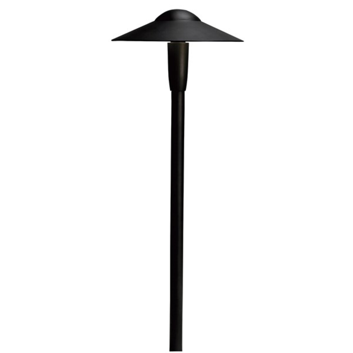 Kichler -15810BKT27R-15810 Path Light Aluminum Textured Black Finish 4.3W 2700K LED