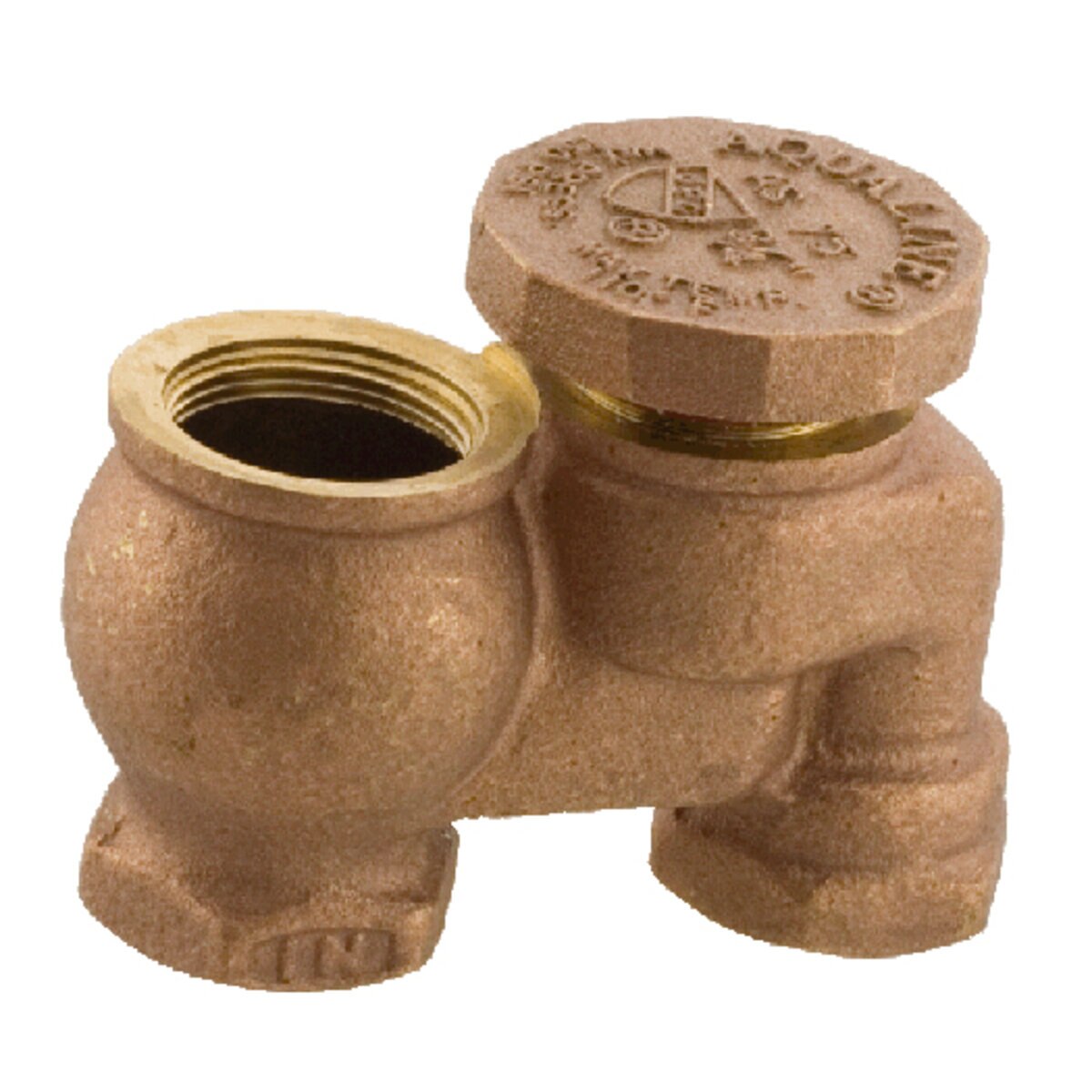 AQUALINE ANTISIPHON VALVE BODY ONLY 1 BRASS