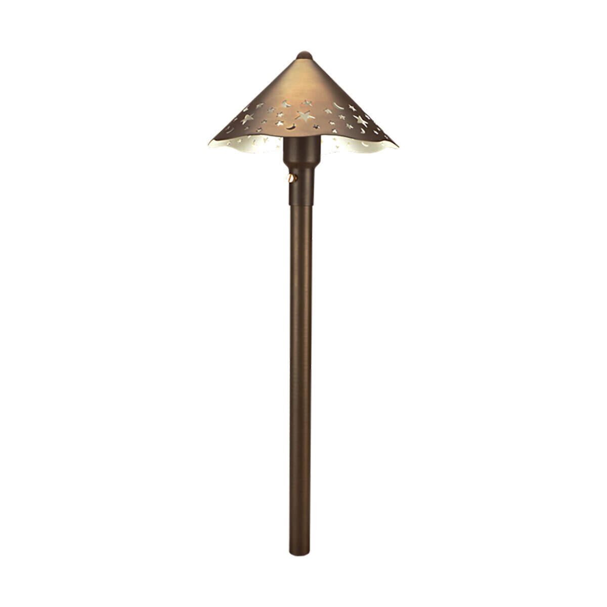 Constellation 24 in. stem brass fin. no/lamp 25 ft. lead uni-CN24-NL