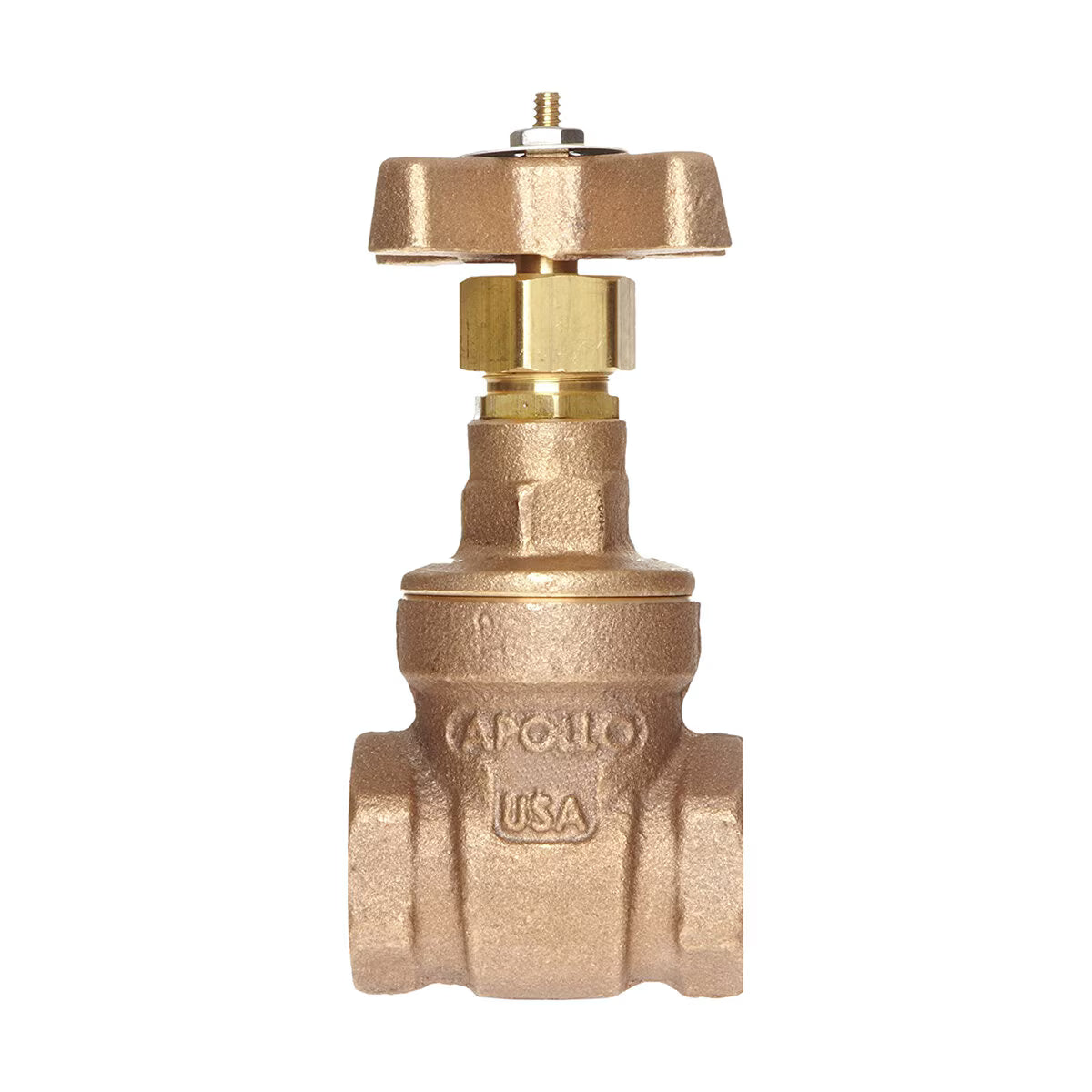 Apollo 30-038-01K 102T Gate Valve Bronze 2 in. NPT w/ Cross Handle
