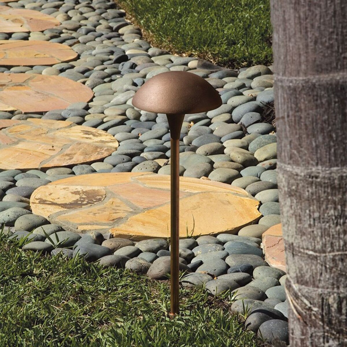 CAST-CMU2CB- Classic Large Mushroom Area/Path Light 25W w/ 25 ft. 16 Gauge 2 Strand Lead & AS-BUILT w/ CLAA