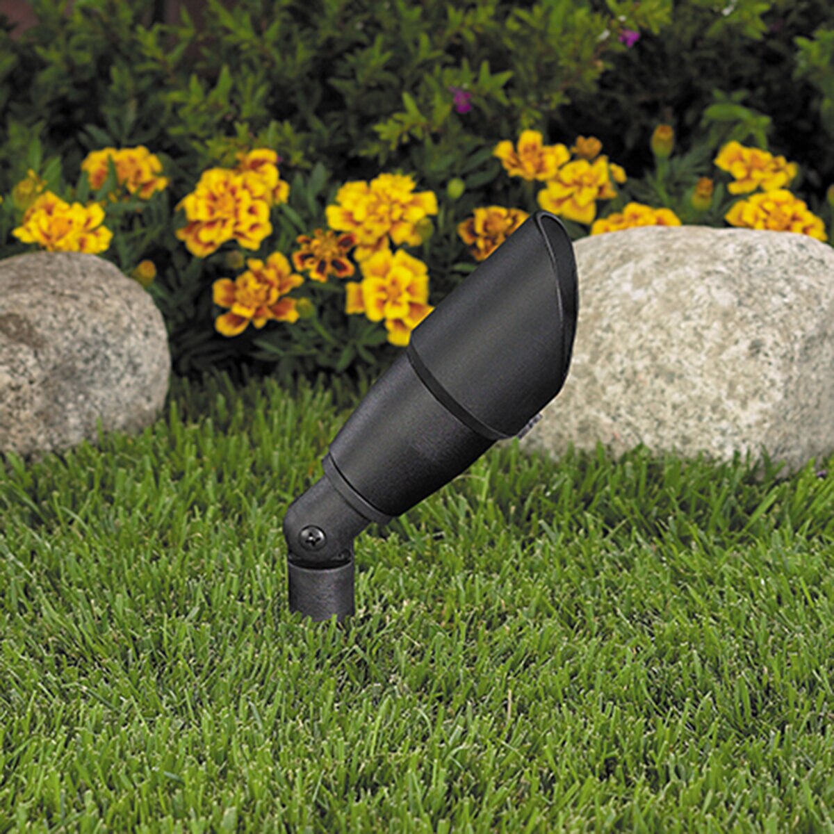 Vista Bullet Up Light Aluminum Black 4.5W 15 Degree LED