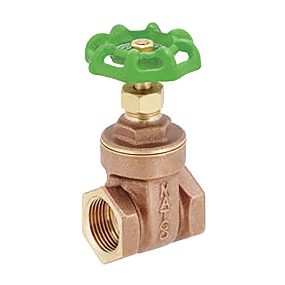 Matco Full Port Gate Valve Brass Lead Free 1-1/2 in. w/ X-Handle