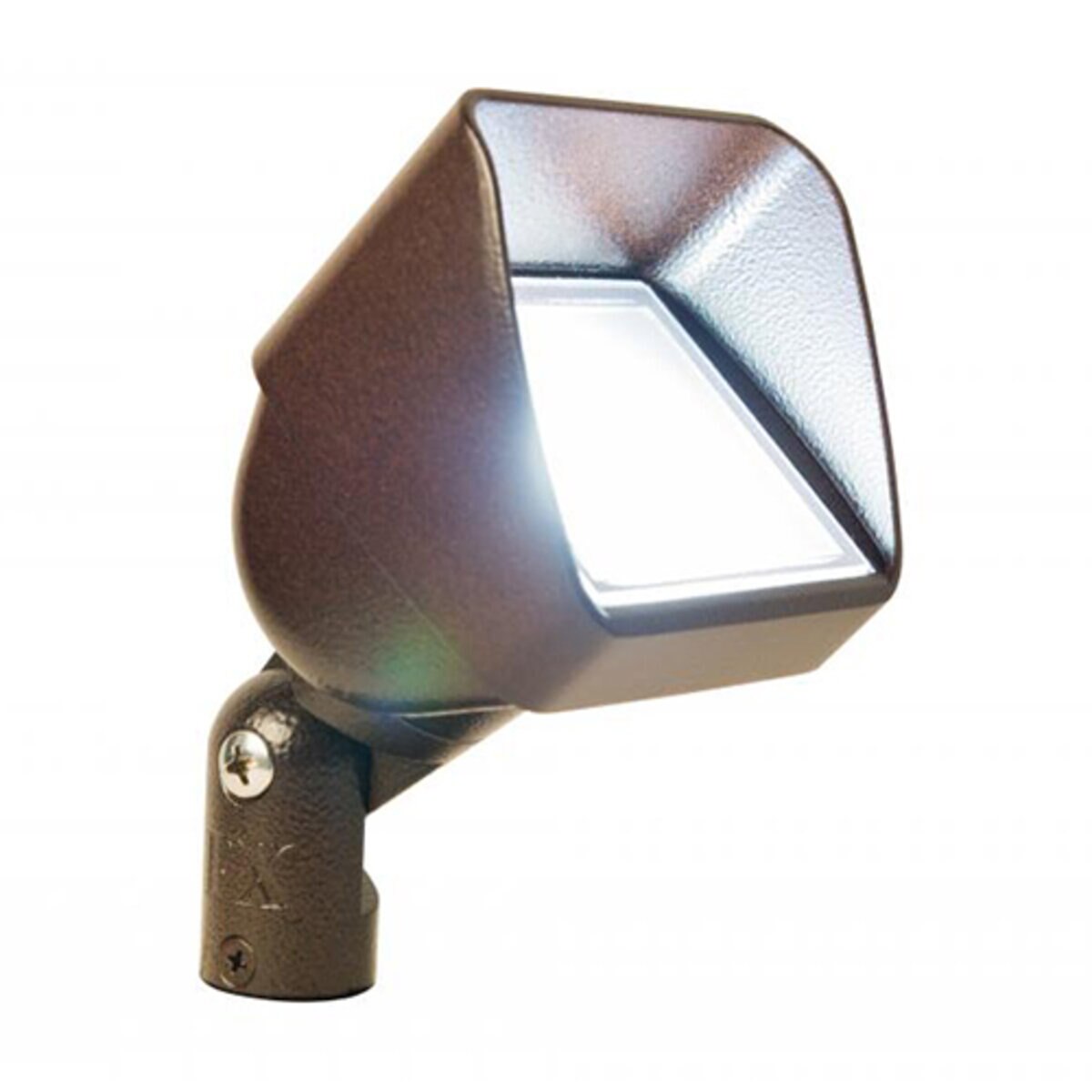 FX LC Wall Wash Luxor ZDC Aluminum Housing Sedona Brown 9.1W 95 Degree LED