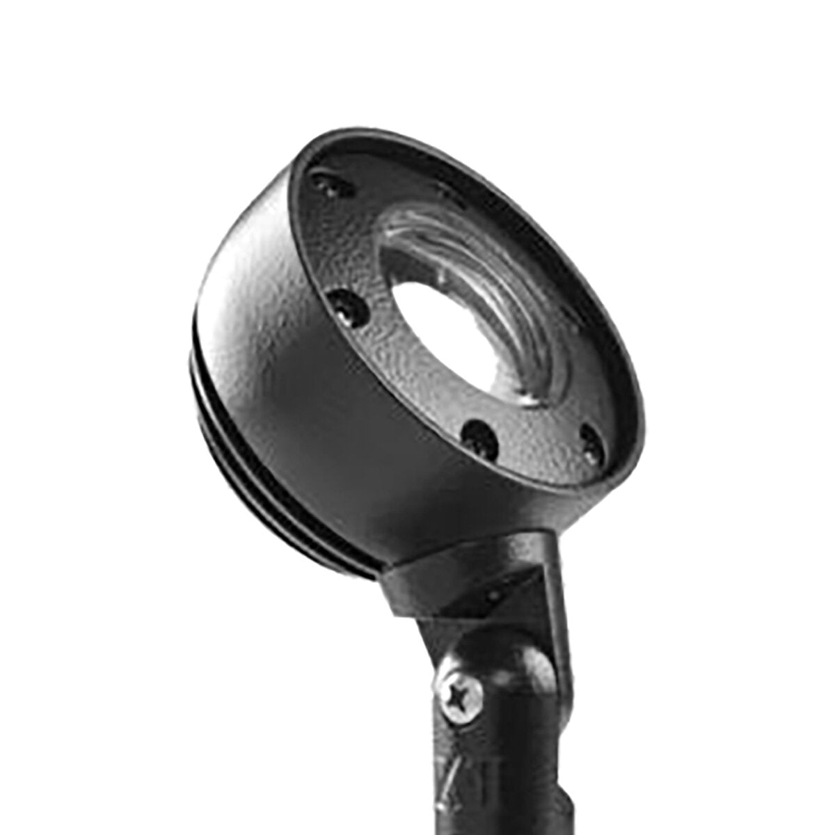 FX RW Path Light Aluminum Riser 12 in. Aluminum Flat Black Finish Luxor ZDC 9.1W 2700K LED