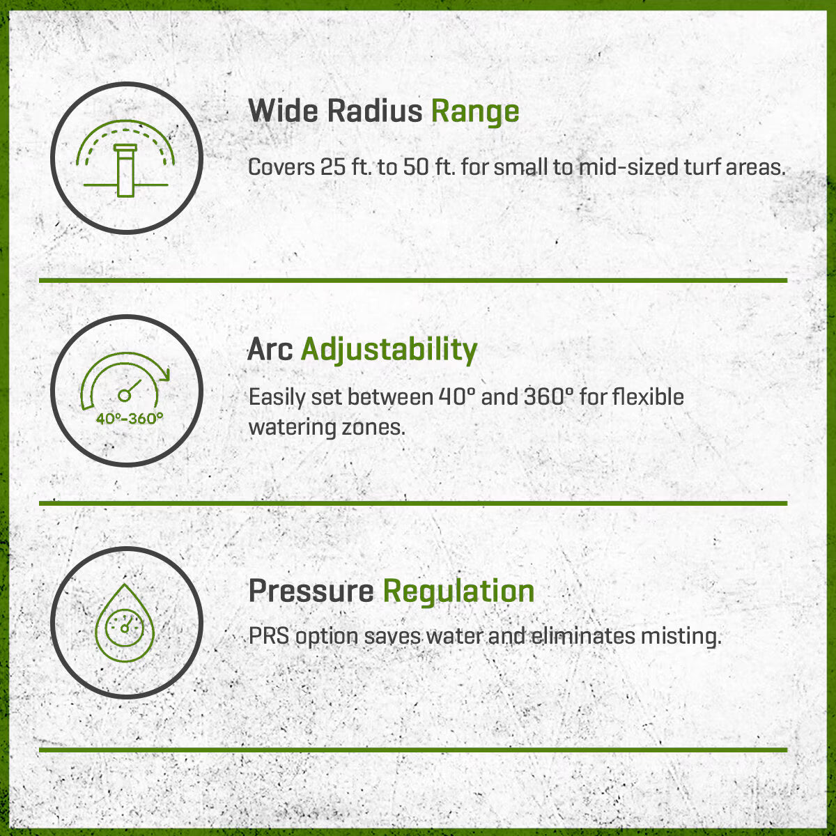 Rain Bird 5004 Part-Circle Rotor 4 in. Riser