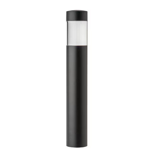 Vista BR-2500-B-4.5-W-60 Bollard Aluminum Black Finish 4.5W 2950K LED 60 Deg.