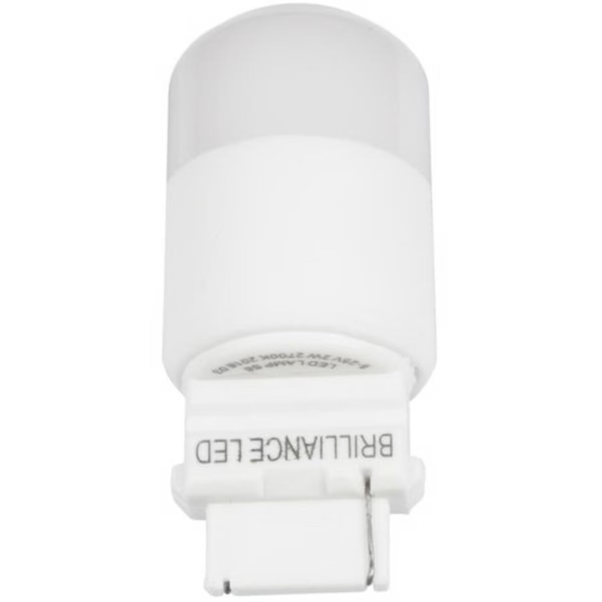 BRI-BEACON-S8-3000 Brilliance S8 Wedge LED Lamp 2W Warm White 3000K - Dimmable, 200 Lumens, 35,000 Hour Life, Circle Base, 8V-25V