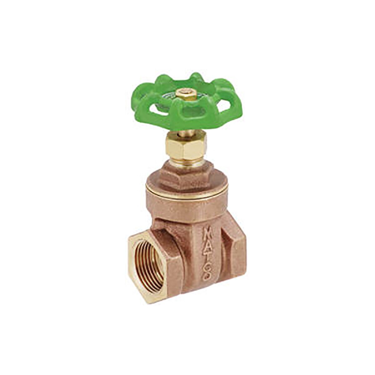 1 Gate Valve Full Port Cast Brass X-Handle