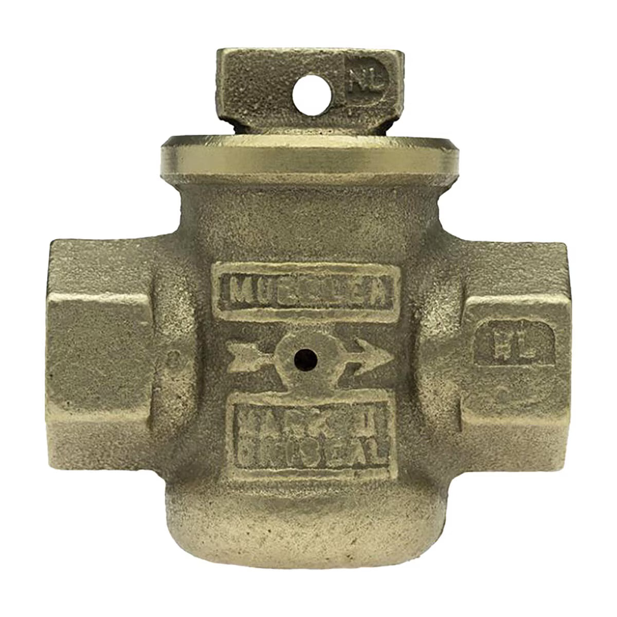 1-1/2 in. x 1-1/2 in. Fip Curb Stop Lf Valve Mueller MH10284NJ