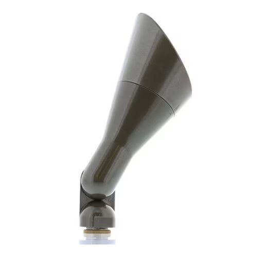 Unique Nucleus Up Light Aluminum Housing Bronze 4W 2700K 40 Deg. LED Long Shroud