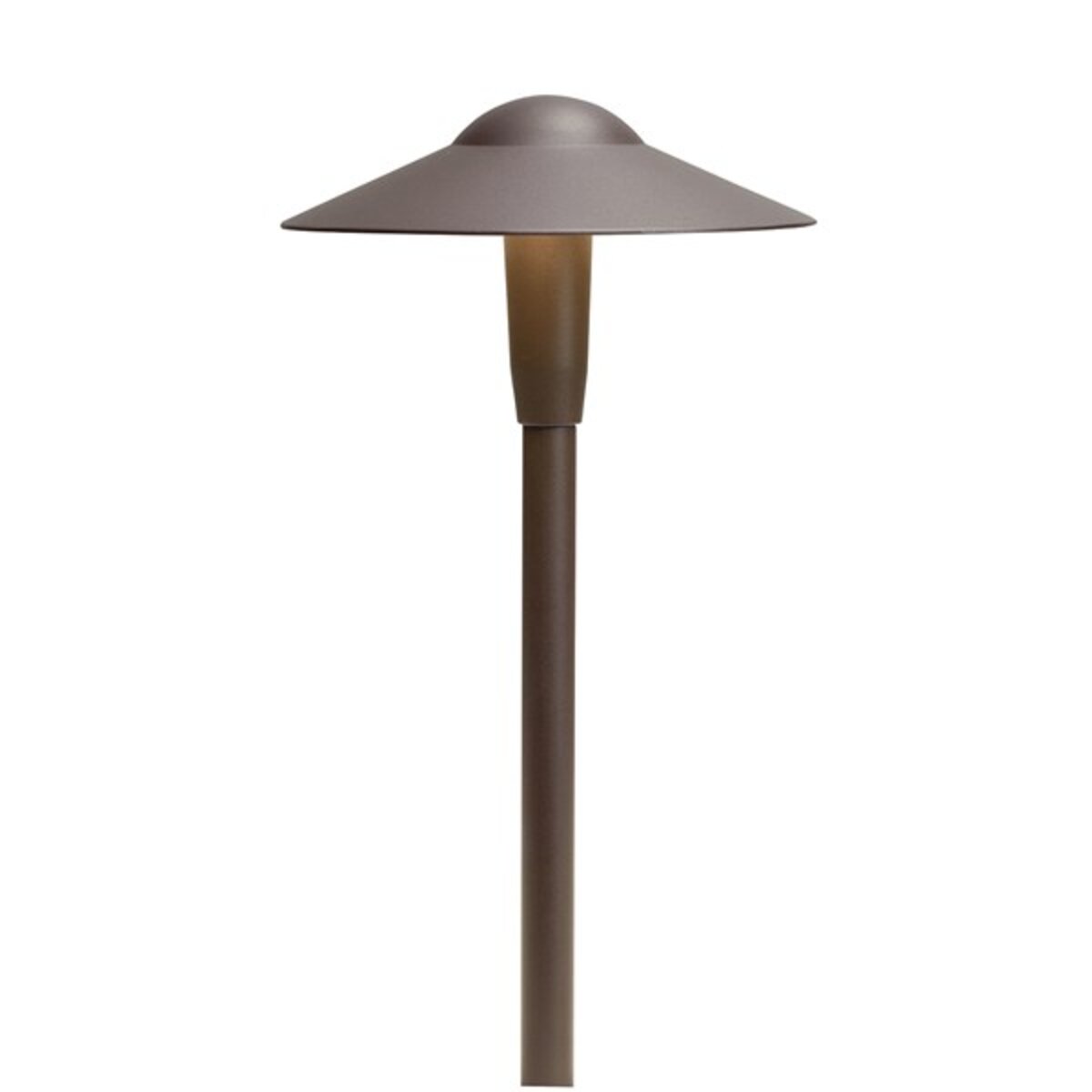 Kichler-15844BKT- 12V Two Arm Path Light Textured Black Finish 16.25W LED with Ground Stake, 22 in. Height, T5 Lamp Type