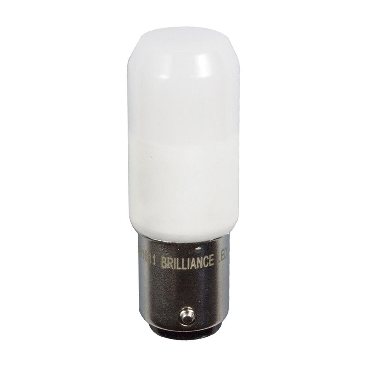 BRI-BEACON-DCB-2700 Brilliance Beacon Series Double Contact Base Bayonet LED Lamp 2700K Warm White, 200 Lumens, 2W, Dimmable, Ceramic Technology, 35,000 Hour Life