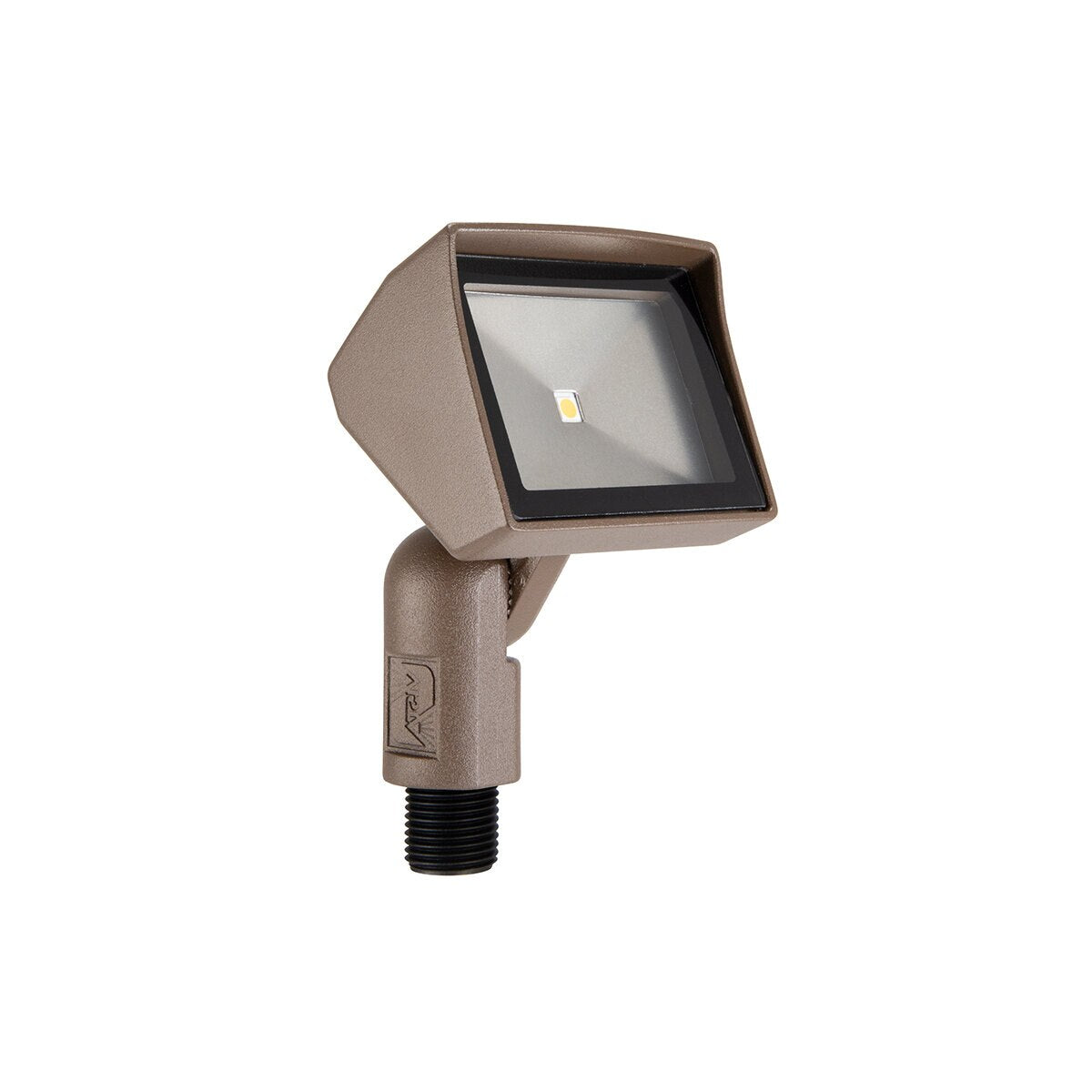 Vista GR-5105 Flood Light Aluminum Housing Architectural Bronze 4W 3000K LED Frost Lens