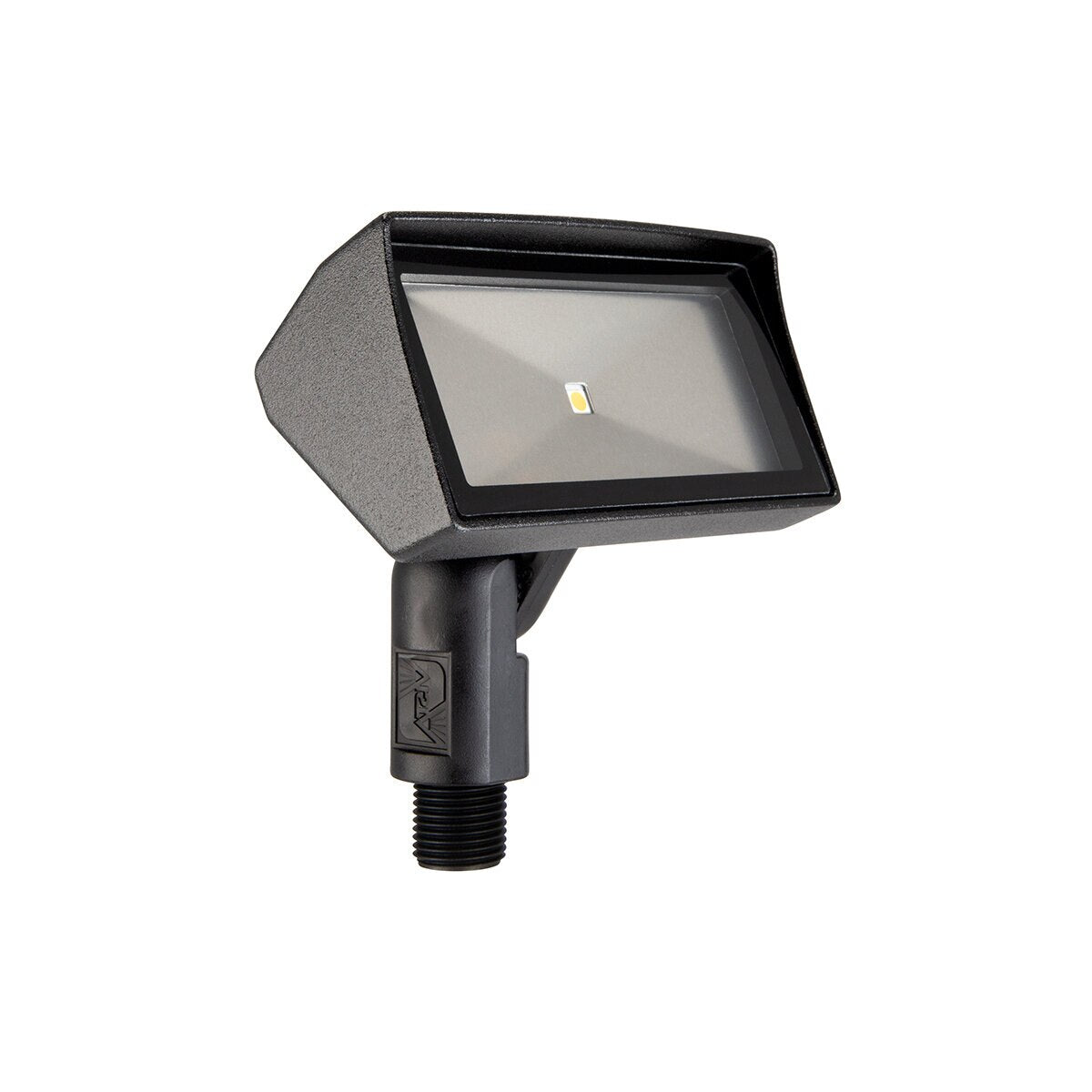 Ground Mount LED Compact Flood Light Black 5106 2W 2950K Frosted Lens
