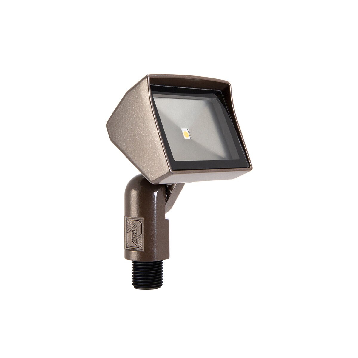 Vista GR-5105 Flood Light Aluminum Housing Dark Bronze 3W 2950K LED Frost Lens