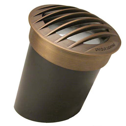 Unique APST-12-L527 Apollo Star Well Light Brass Housing Weathered Brass 5W 2700K LED 25 ft. Lead