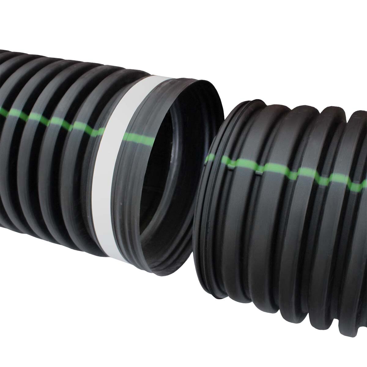 ADS 10 in. N12 Pipe With Bell End 20 ft.