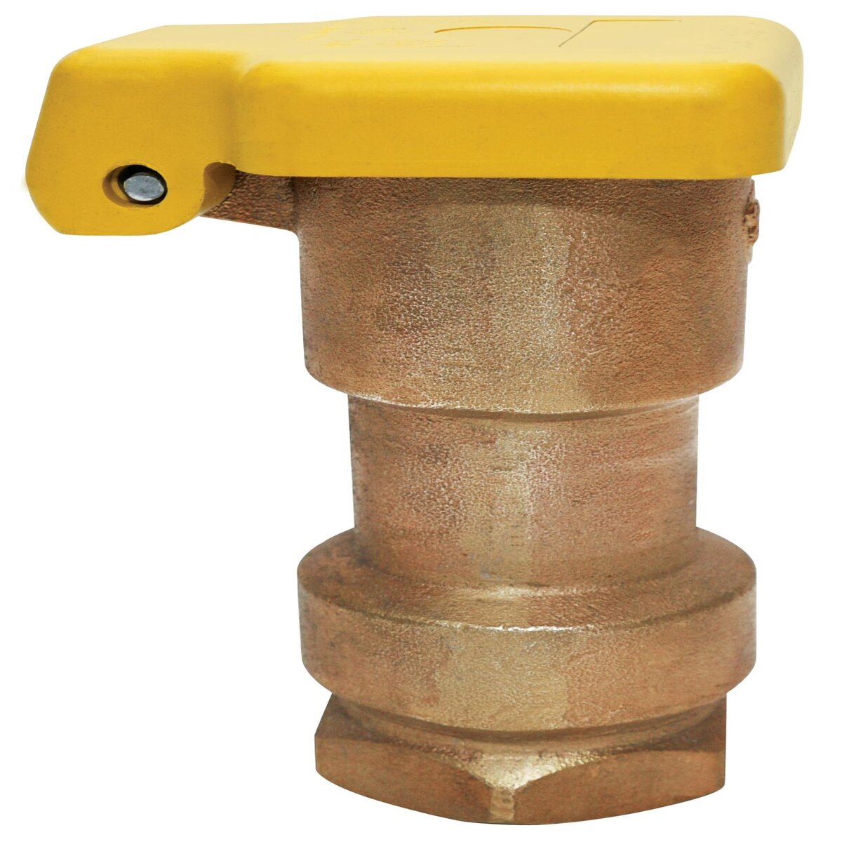Underhill QV-150R Quick Coupling Valve 1-1/2 in. FIPT Inlet 1-Piece Single Slot with Yellow Rubber Cover