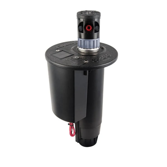 Hunter G884 full circle electric valve in head, installed #53 nozzle, 80PSI regulated | G884E53P8