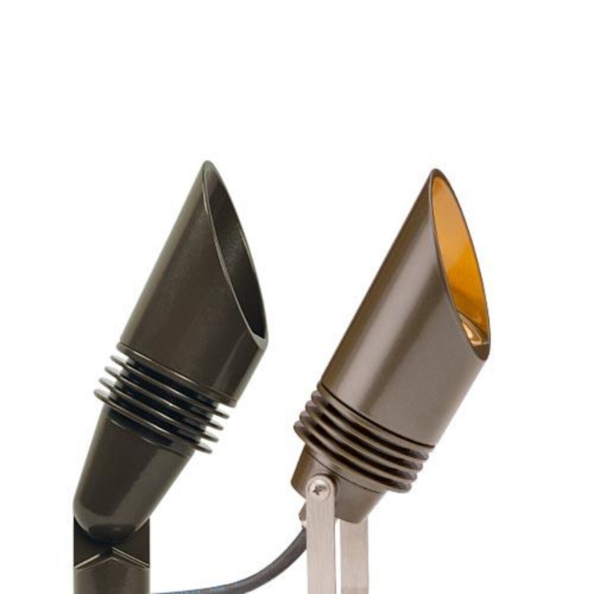 FX FB Up Light Luxor ZDC Aluminum Housing Flat Black 6W LED