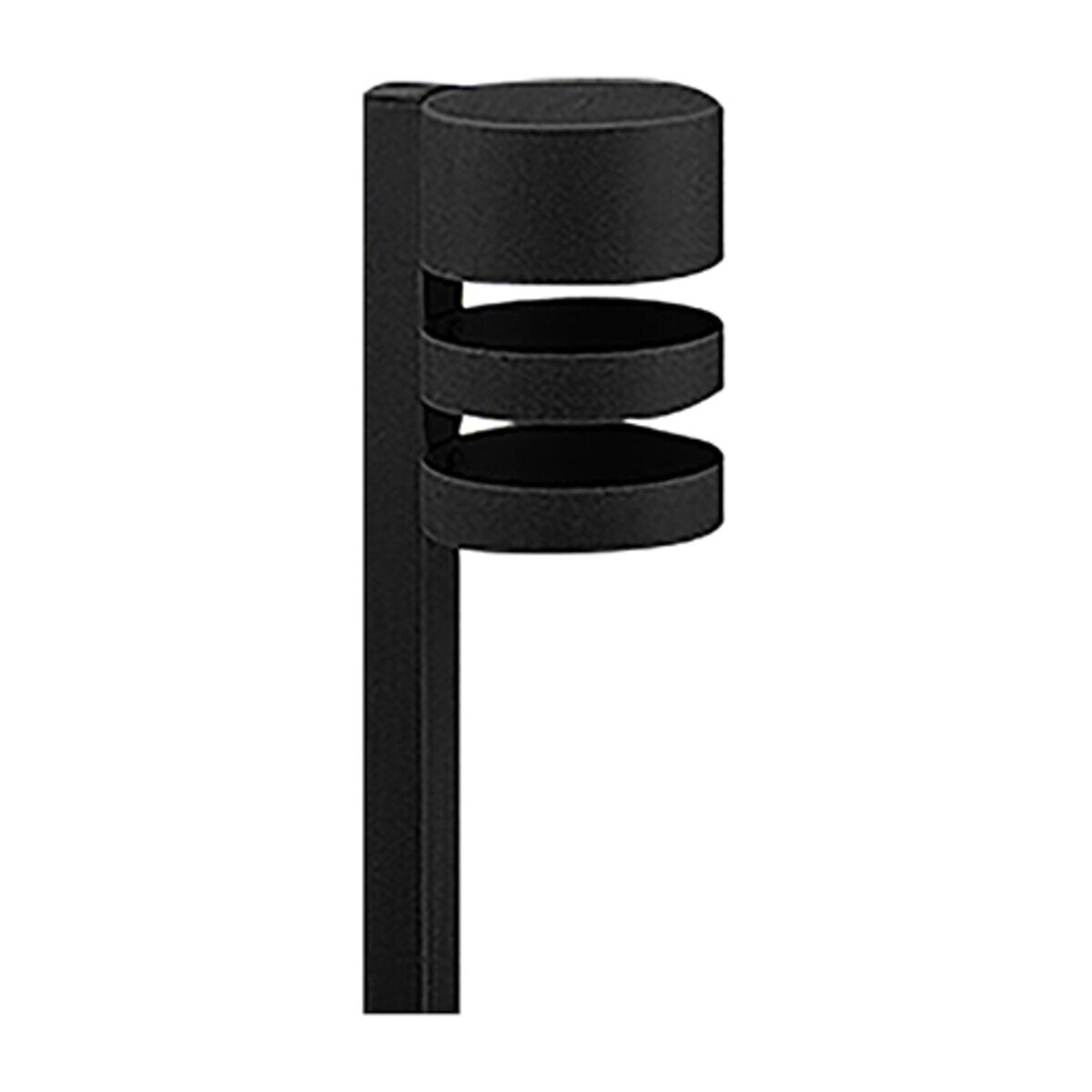 Vista PR-4203-B-NL PR-4203 Path Light Aluminum Black Finish No Lamp
