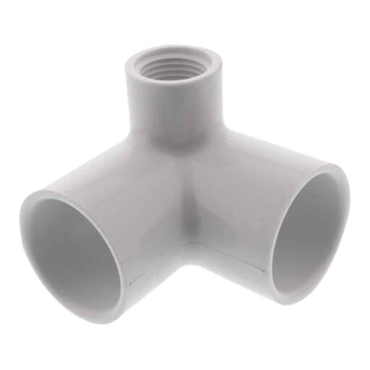 414-130 Sch 40 PVC 90 Degree Side Outlet Reducing Elbow 1 in. x 1/2 in. Socket x FIPT | Spears