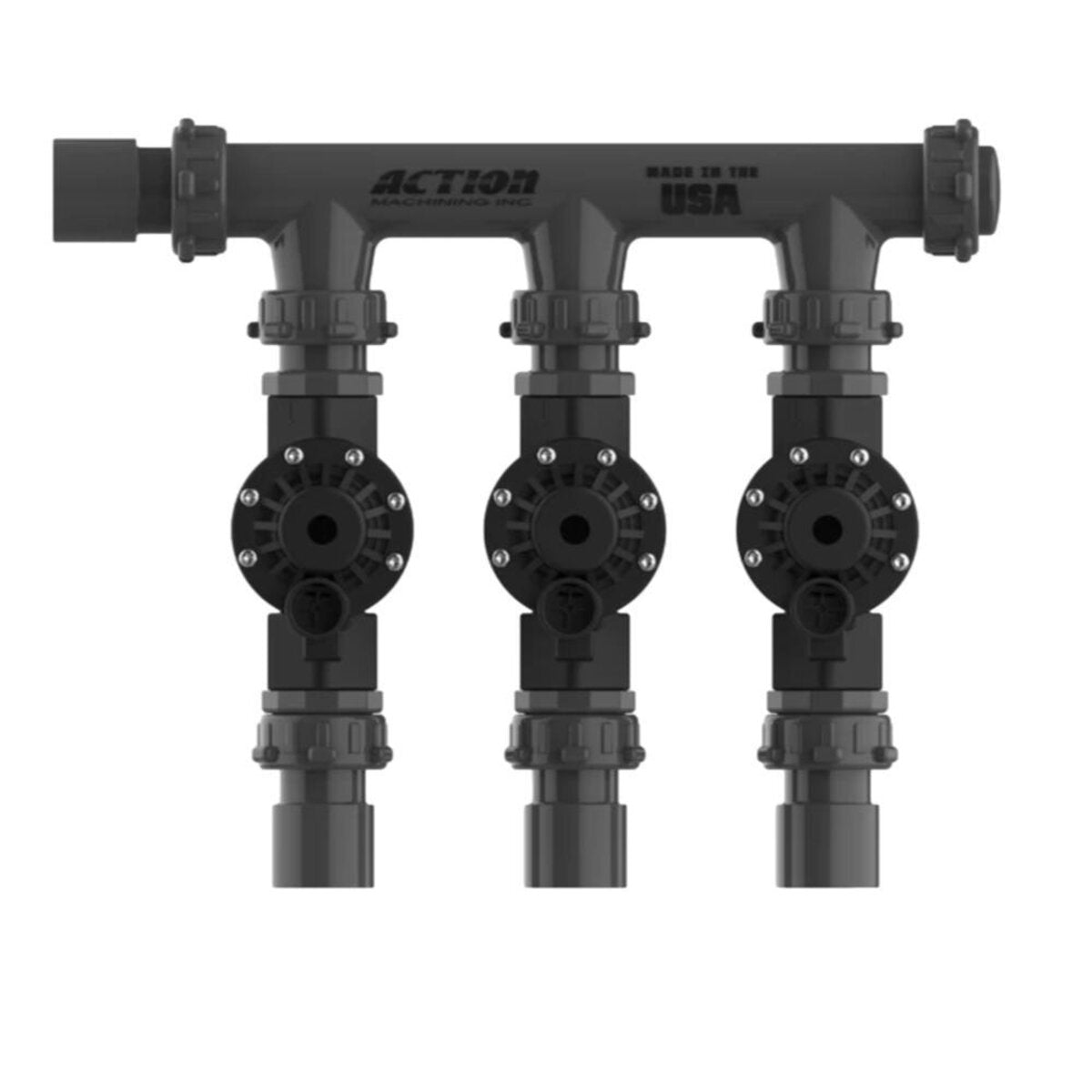 Action Machining 18-004 Quad Manifold 1 in.