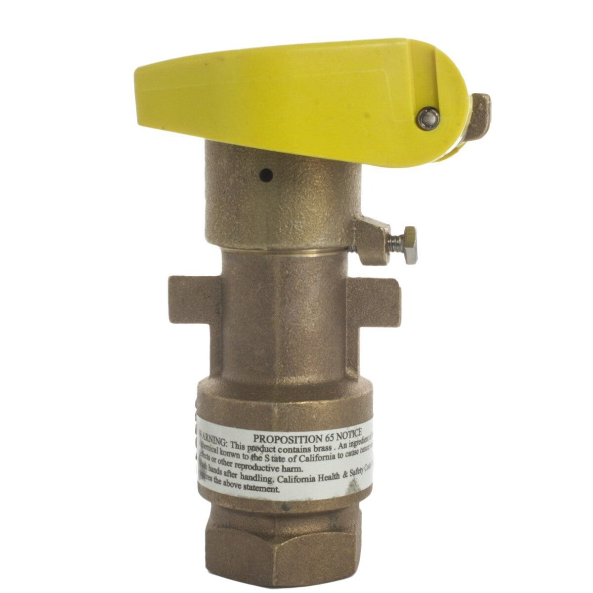 1 in. Brass Single Lug Quick Coupler W/Rubber Cover - Hunter