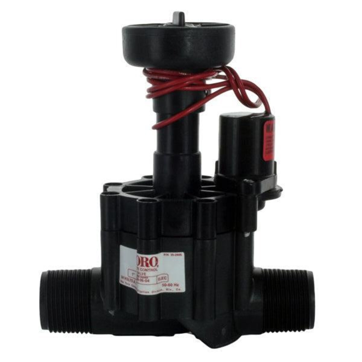 Toro In-Line Valve 254 Plastic 1 in. w/ Flow Control MIPT x MIPT