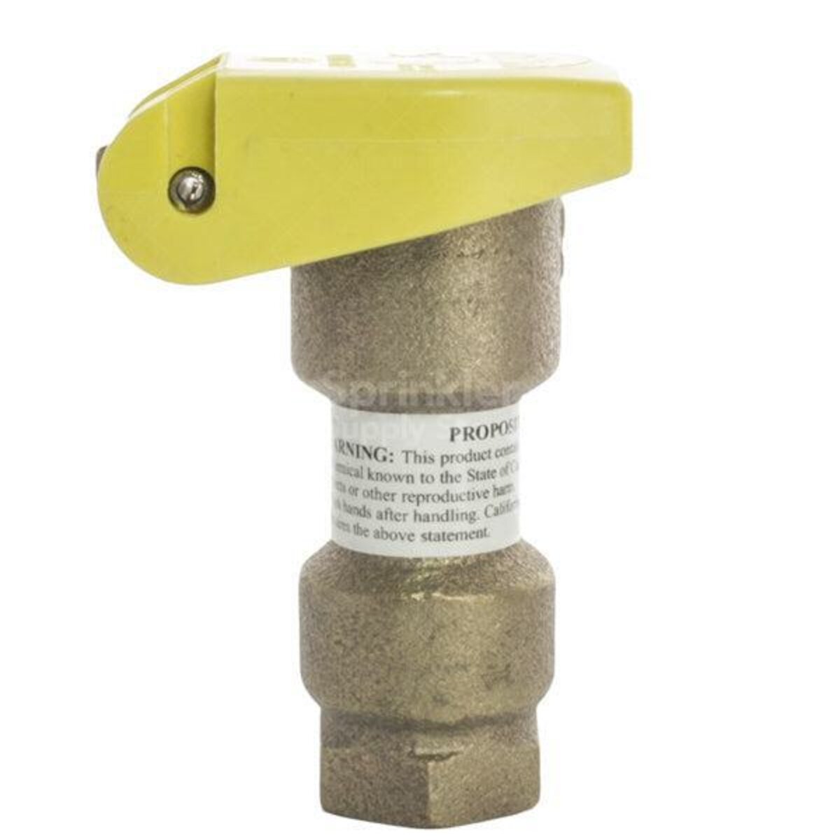 3/4 in. Npt, 1-Piece, 2-Slot, Yellow Color