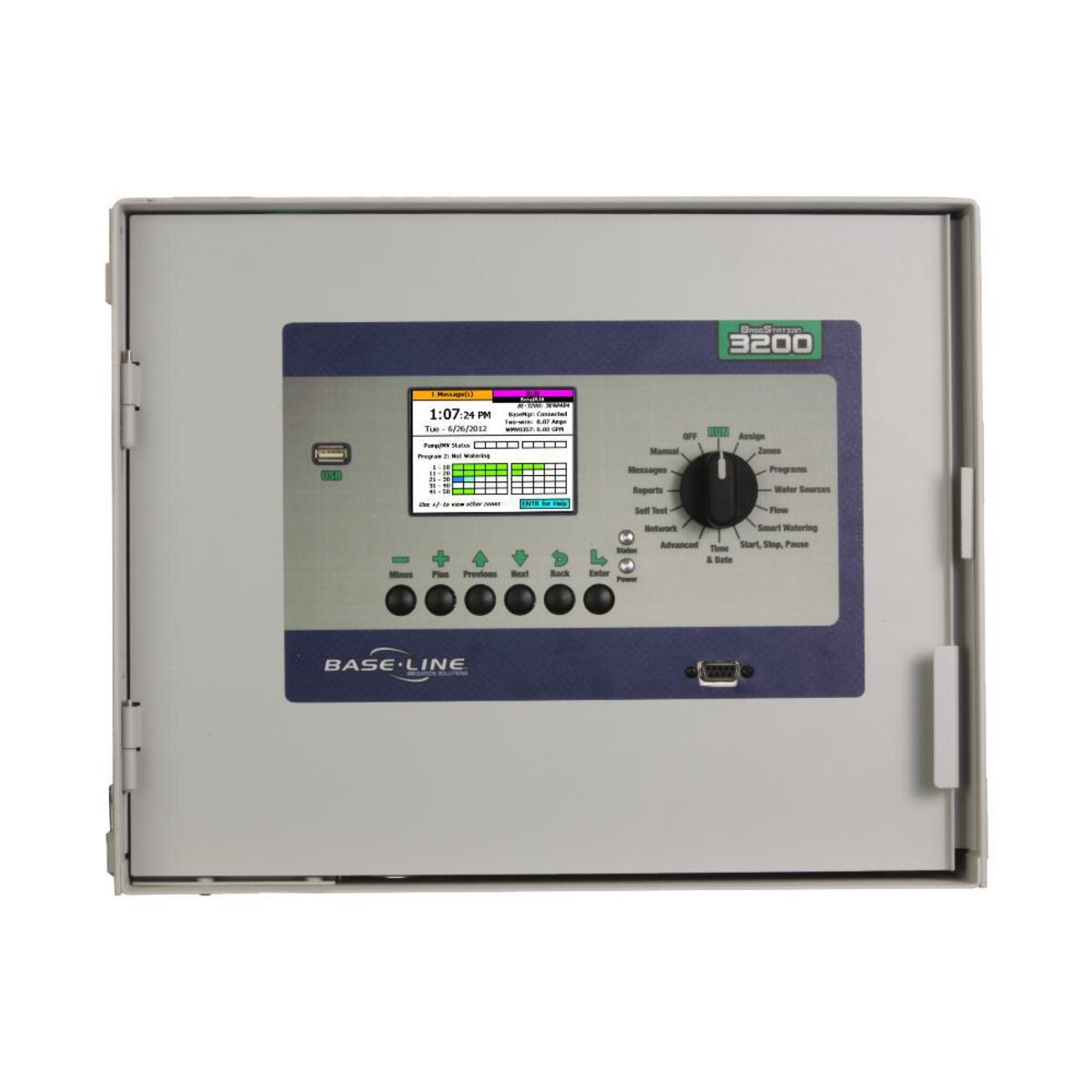Baseline BL-3200X -3200 200 Station 2-Wire Wall Mount Powder Coated Metal Controller