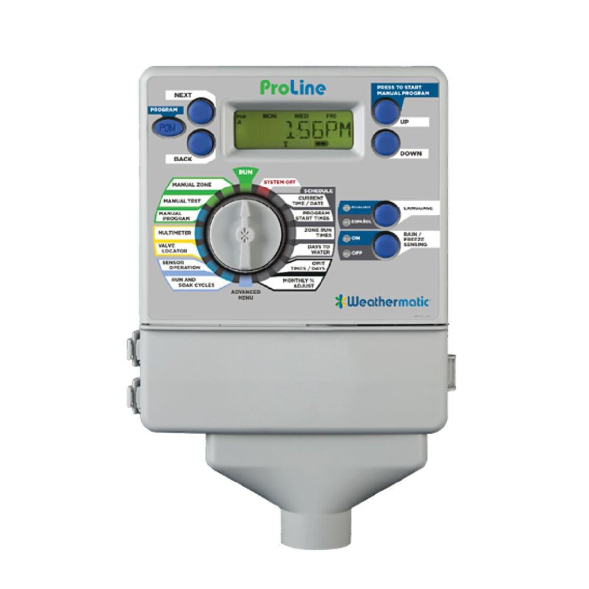 Weathermatic PL800 Base Unit Controller ProLine Indoor 4 Station Modular