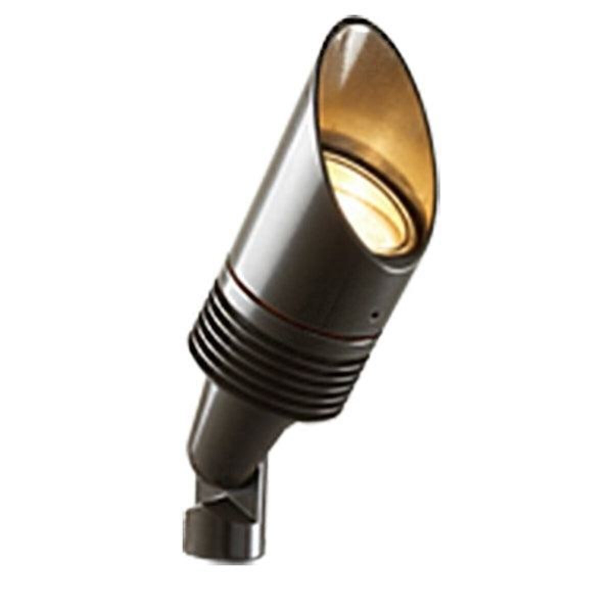 FX-NP9LEDFB- NP Up Light Aluminum Housing Flat Black 11.2W 2700K 35 Degree LED