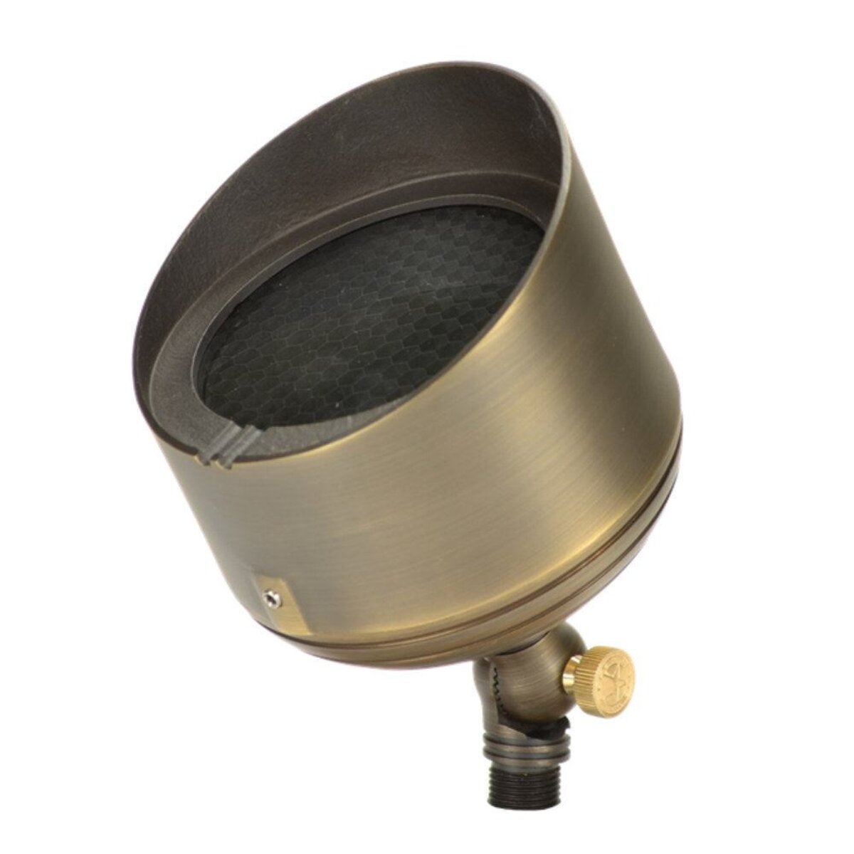Unique BIGB-12-L727 Big Bang Up Light Brass Housing Weathered Brass 7W 2700K 32 Degree LED