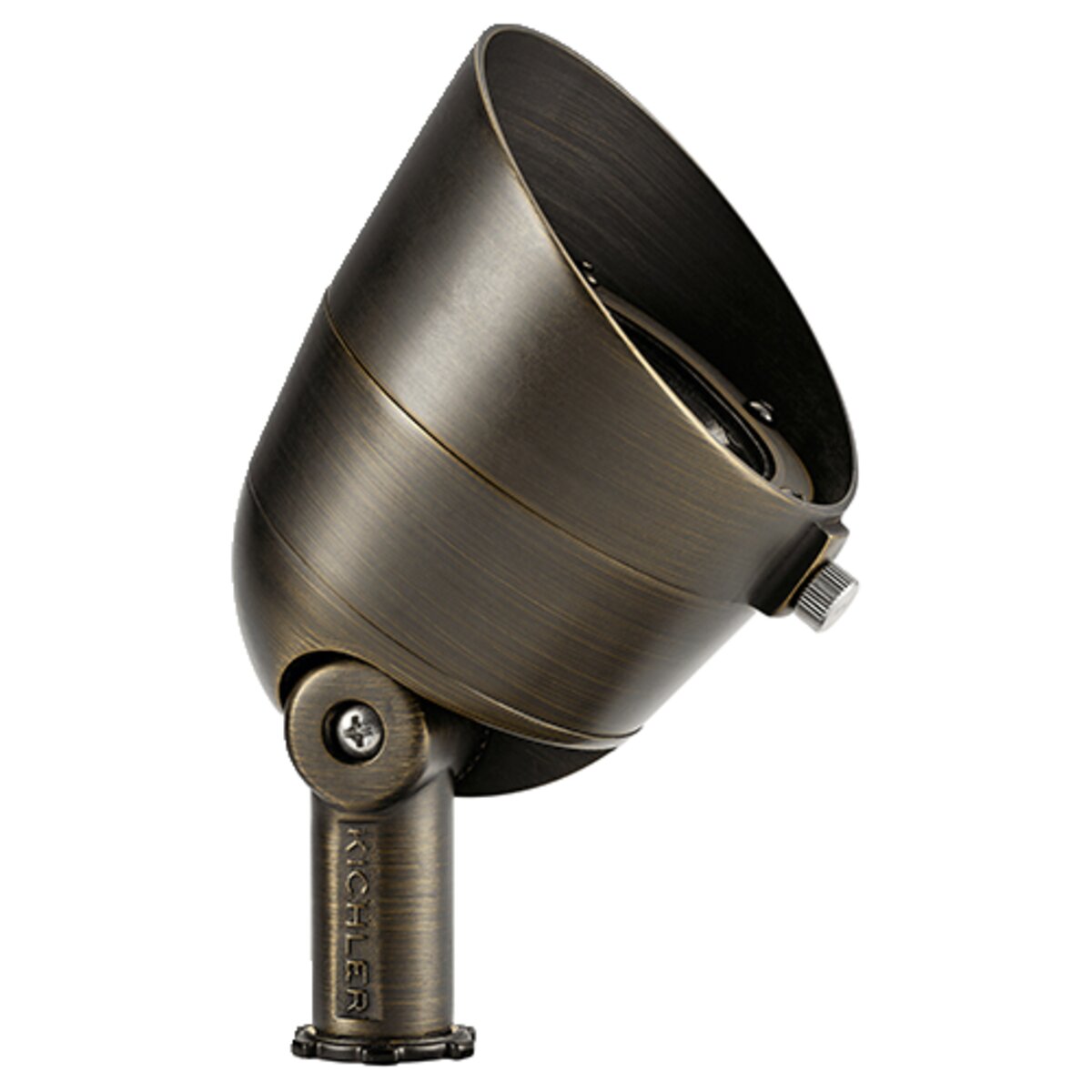 Kichler -16150CBR27-16150 Up Light Gen 1.5 Brass Housing Centennial Brass 2.5W 2700K 10 Degree LED