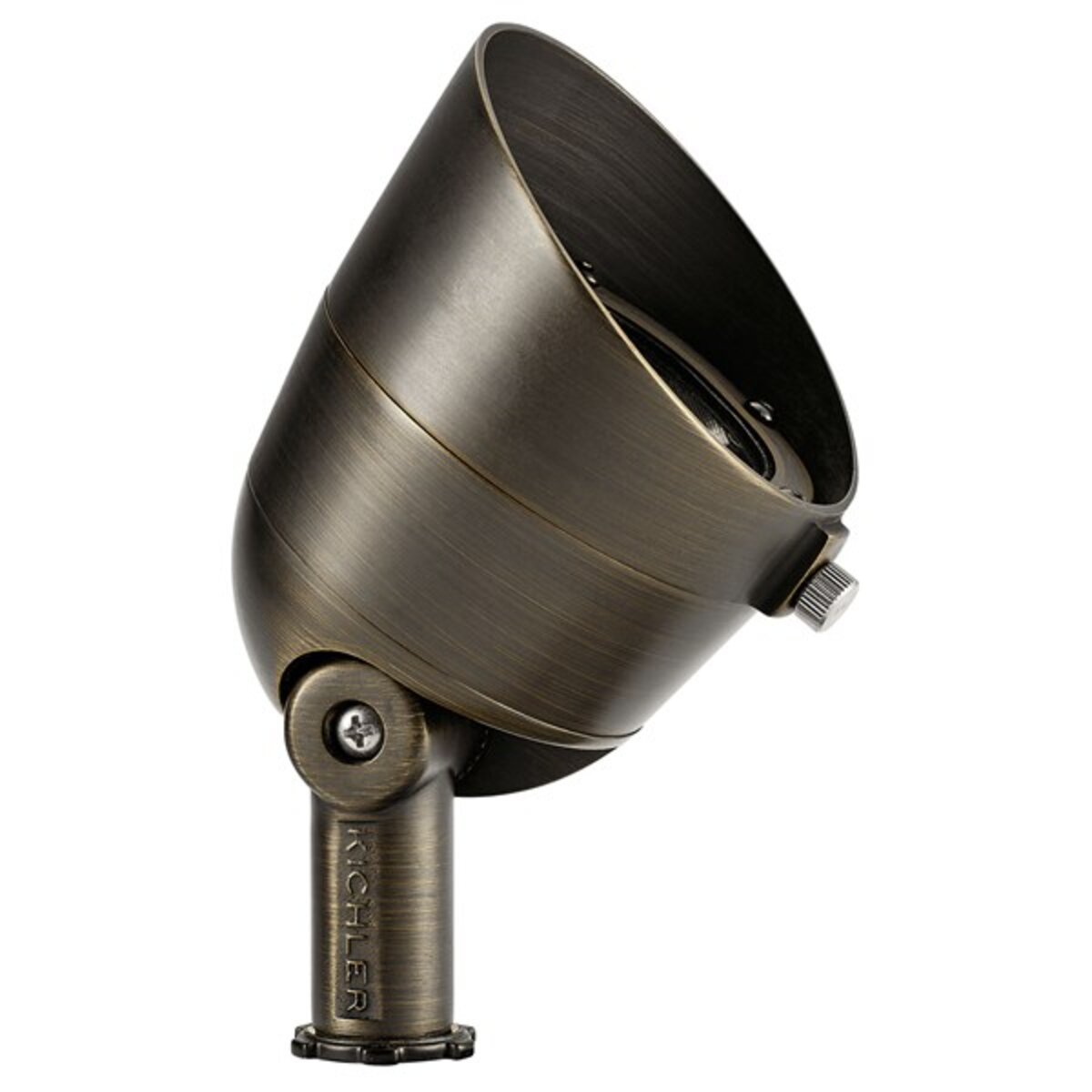 Kichler-16153CBR27- 16153 Up Light Gen 1.5 Brass Housing Centennial Brass 3.5W 2700K 10 Degree LED