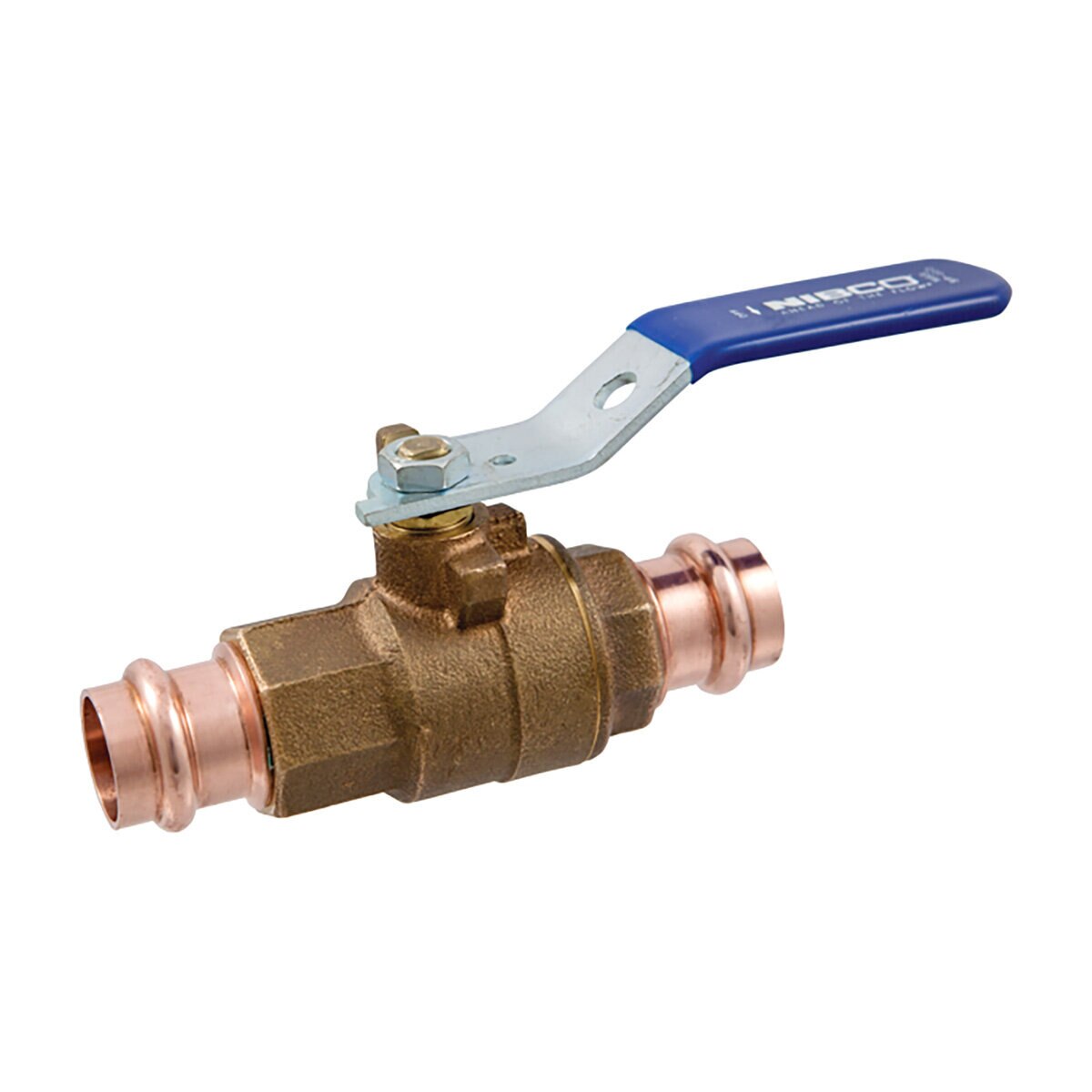 Nibco Press Ball Valve Female 250 PSI 1 in. Bronze w/ Handle