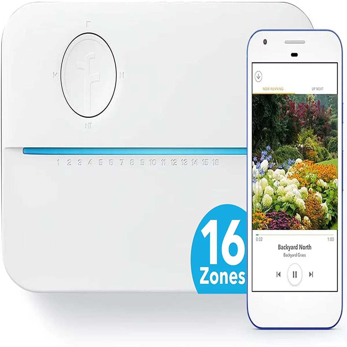 Rachio R3 Pro Series Smart Sprinkler Controller 16 Zone w/ Outdoor Enclosure | 16ZULWC-PS