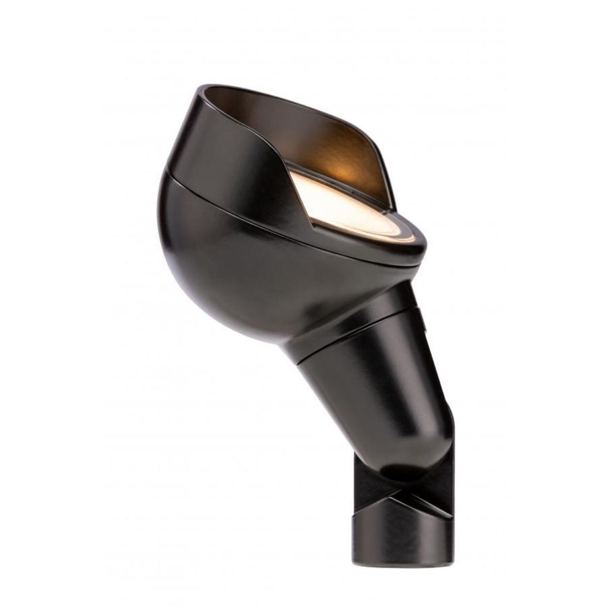 FX-WSLED35WFB- WS Up Light Aluminum Housing Black Finish 2.4W 2700K LED