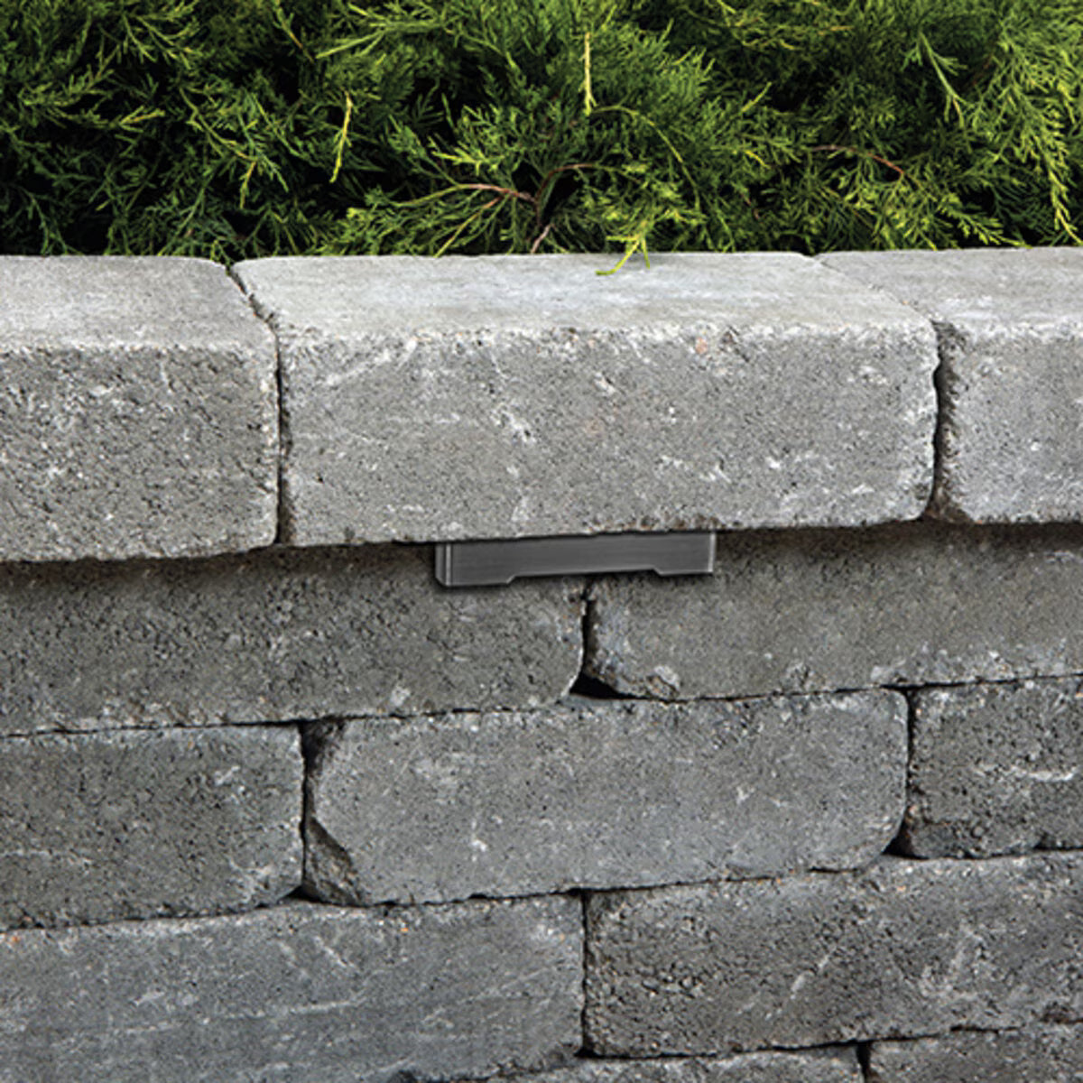 Vista Rail Light Landscape Series 12V Step & Wall Mount Graphite Metalic