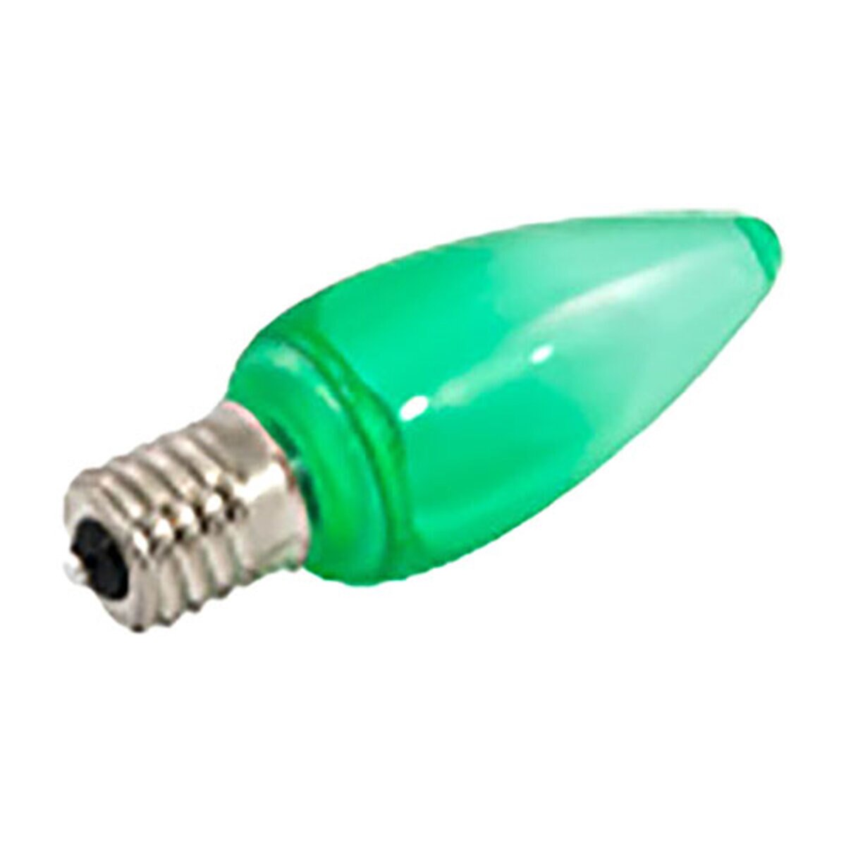 NC9D-LEDS-GR American Lighting Premium C9 Bulb LED Smooth Lens 0.5W Green